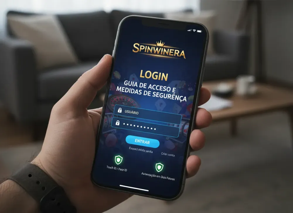 Spinwinera login guia de acesso e medidas de segurança